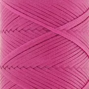 Filo piatto poliestere cerato Slam Cord per micro macramè 1mm - Fucsia x100m