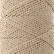 Filo piatto poliestere cerato Slam Cord per micro macramè 1 mm - Sable x100m