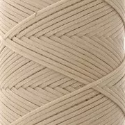 Filo piatto poliestere cerato Slam Cord per micro macramè 1 mm - Sable x100m