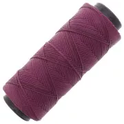 Filo piatto poliestere cerato Slam Cord per micro macramè 1mm - Magenta x100m