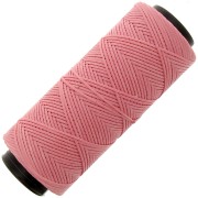 Filo piatto poliestere cerato Slam Cord per Micro Macramè 1mm - Rosa x100m