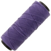 Filo piatto poliestere cerato Slam Cord per micro macramè 1mm - Ametista x100m