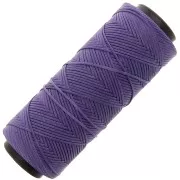 Filo piatto poliestere cerato Slam Cord per micro macramè 1mm - Ametista x100m