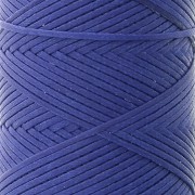 Filo piatto poliestere cerato Slam cord per micro macramè 1mm blu reale x100m