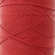 Filo piatto poliestere cerato Slam Cord per Micro Macramè 1mm - Rosso x100m
