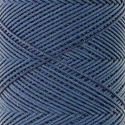 Filo piatto poliestere cerato Slam Cord per Micro Macramé 0,6mm Blue Denim x100m