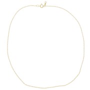 Girocollo maglia corda 1.3 mm - Gold filled x41cm|raw }}