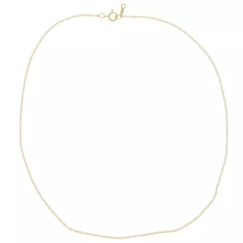 Girocollo maglia corda 1.3 mm - Gold filled x41cm