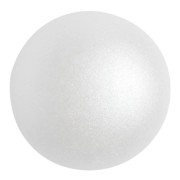 Cabochon rotondo di vetro di Puca® 25 mm - Pastel White x1|raw }}