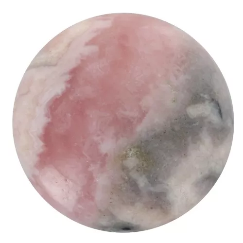 Cabochon rotondo pietra semi preziosa 10 mm - Rodocrosite x1