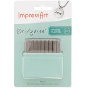 Set di punzoni ImpressArt - 3mm Alfabeto in lettere maiuscole BRIDGETTE x27|raw }}