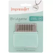 Set di punzoni ImpressArt - 3mm Alfabeto in lettere maiuscole BRIDGETTE x27