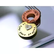 Set di punzoni ImpressArt - 3mm Alfabeto in lettere maiuscole BRIDGETTE x27