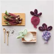 Creative Bubble - Filo per uncinetto per spugna Tawashi - Barbabietola rossa x50g