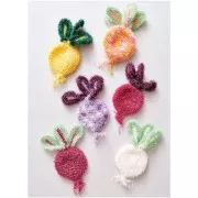 Creative Bubble - Filo per uncinetto per spugna Tawashi - Barbabietola rossa x50g