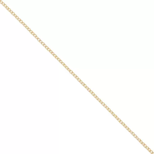Catena maglia forzatina da 1,6 mm - Gold filled x50cm
