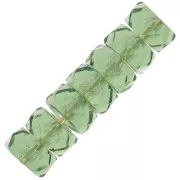 Perline sfaccettate rotonde 6x3 mm - Erinite x25