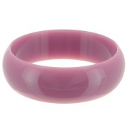 Bracciale spesso in resina opaca 68 mm - Rosa antico x1|raw }}