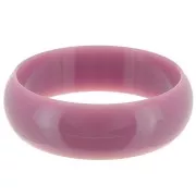 Bracciale spesso in resina opaca 68 mm - Rosa antico x1