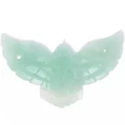 Distanziatore in semi pietra preziosa Aquila 42x24mm - Amazonite x1