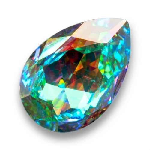 Cabochon PureCrystal 4327 pera mm. 30x20 Crystal AB