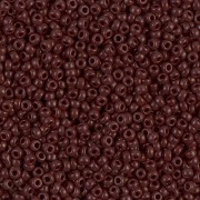 Perline Miyuki 11/0 409 - Cioccolato opaco x 100 g
