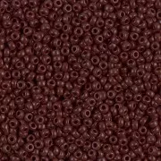 Perline Miyuki 11/0 409 - Cioccolato opaco x 100 g