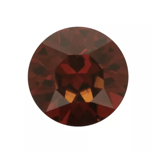 Cabochon PureCrystal 1088 6mm Smoked Amber x1