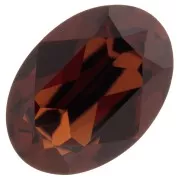 Cabochon PureCrystal 4120 14x10 mm - Smoked Amber x1