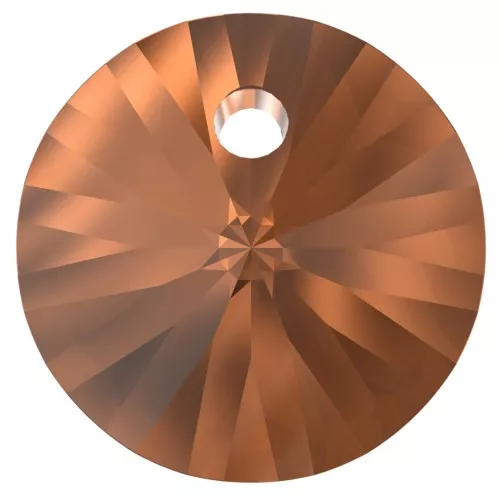 Pendente PureCrystal 6428 8 mm Smoked Amber x1