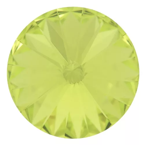 Cabochon PureCrystal 1122 Rivoli mm. 10 Citrus Green x1