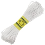 Cordoncino coda di topo in poliestere 2 mm - Bianco x20m