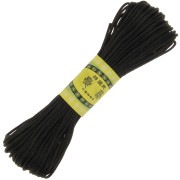 Cordoncino coda di topo in poliestere 1,5 mm - Nero x20m
