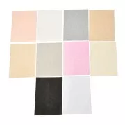 Assortimento di carte di seta lisce - Beige - Grigio x100
