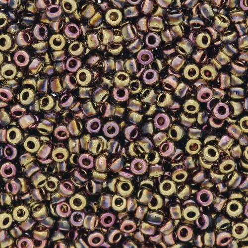 Rocaille Miyuki 15/0 55068 - Black California Pink x8g
