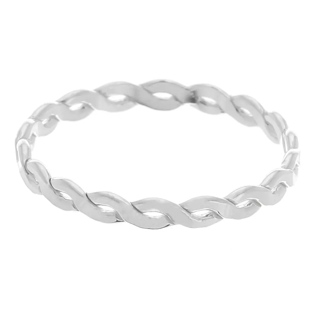 Anelli In Argento Anello In Argento Sterling 925 Massiccio - Motivo Celtico, Taglie Da G A Z, Nuovo Anello Argento Taglie G-z 4mm - Foto 11