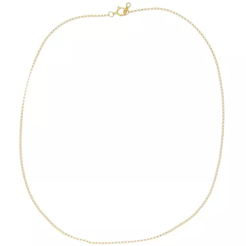 Girocollo maglia Jaseron 1,3 mm - Gold filled x41cm