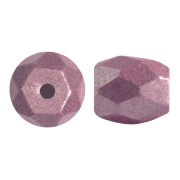 Perla in vetro Baros® par Puca® 6x5mm Dark Plum Metallic Mat x10g