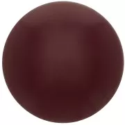 Cabochon rotondo in resina opaca 18 mm - Lie de vin x1