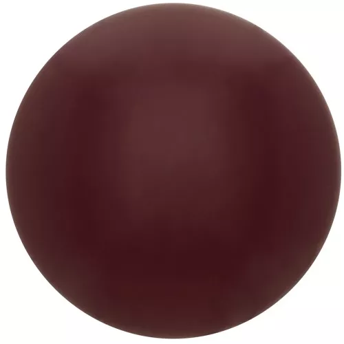 Cabochon rotondo in resina opaca 18 mm - Lie de vin x1