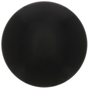 Cabochon rotondo in resina opaca 18 mm - Nero x1|raw }}