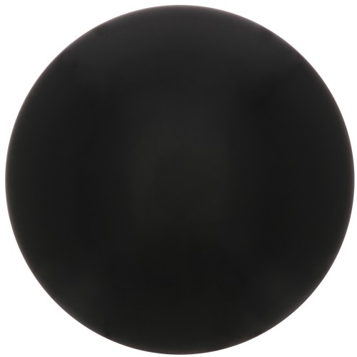Cabochon rotondo in resina opaca 18 mm - Nero x1