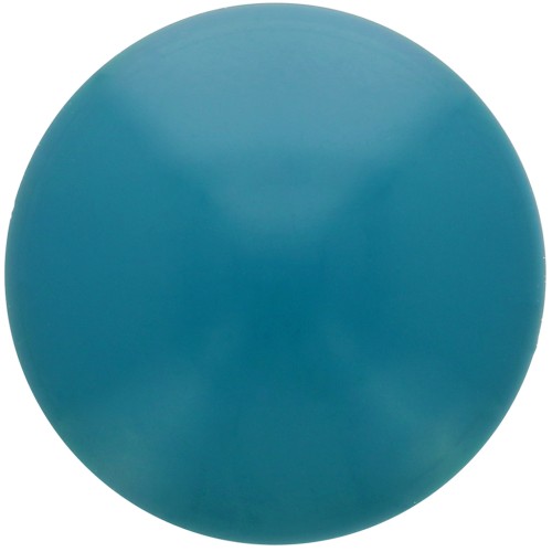 Cabochon rotondo in resina opaca 18 mm - Blu anatra x1