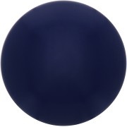 Cabochon rotondo in resina opaca 18 mm - Blu navy x1|raw }}