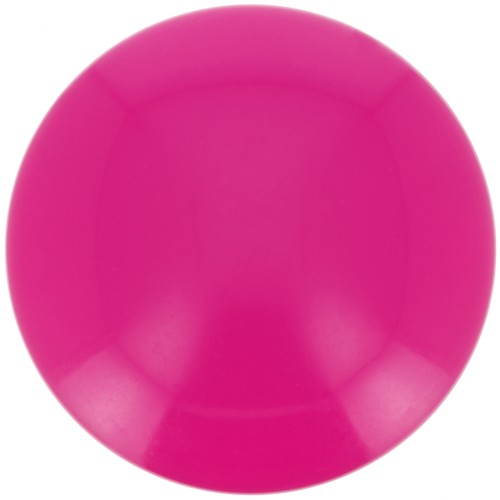 Cabochon tondo opaco in resina 18 mm - Fucsia x1