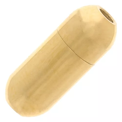 Chiusura magnetica da 15 mm per cavo da 2 mm - Acciaio inox 304 oro x1