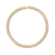 Anello aperto 12x1 mm - Gold filled x1
