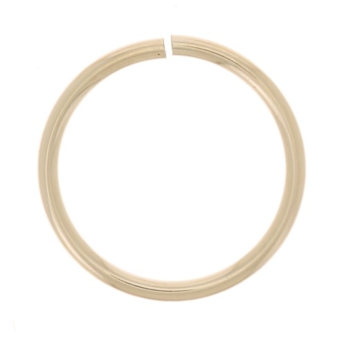 Anello aperto 12x1 mm - Gold filled x1