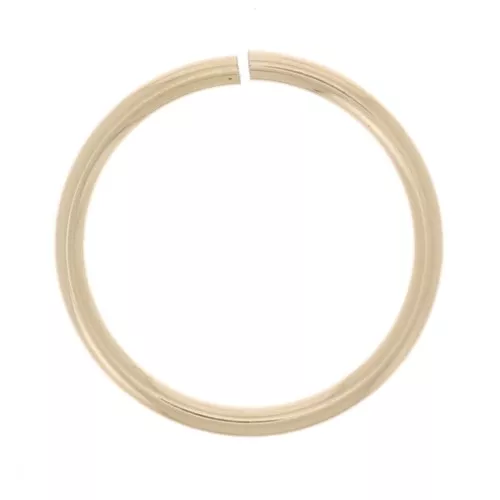 Anello aperto 12x1 mm - Gold filled x1