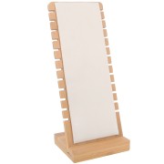 Portagioielli per collane 27x11cm Bamboo - Pella Scamosciata Beige|raw }}
